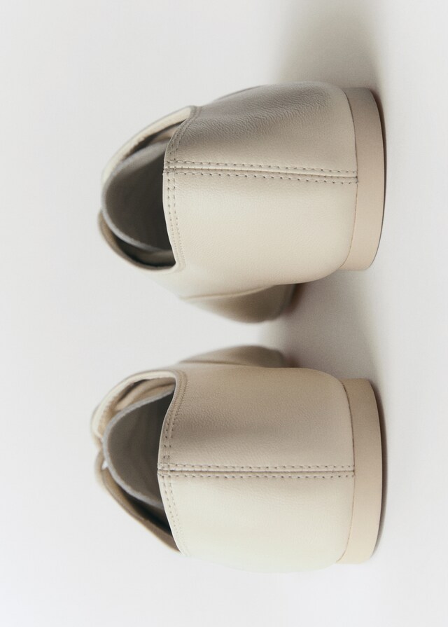 Mango Geschnürter Lederschuh Neuheiten