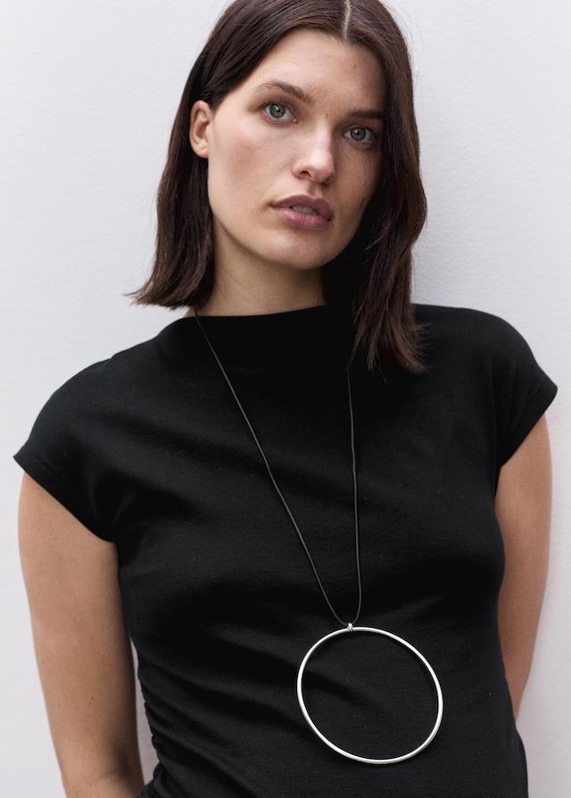 Mango Baumwollkleid mit seitlichen Raffungen Wochenangebot