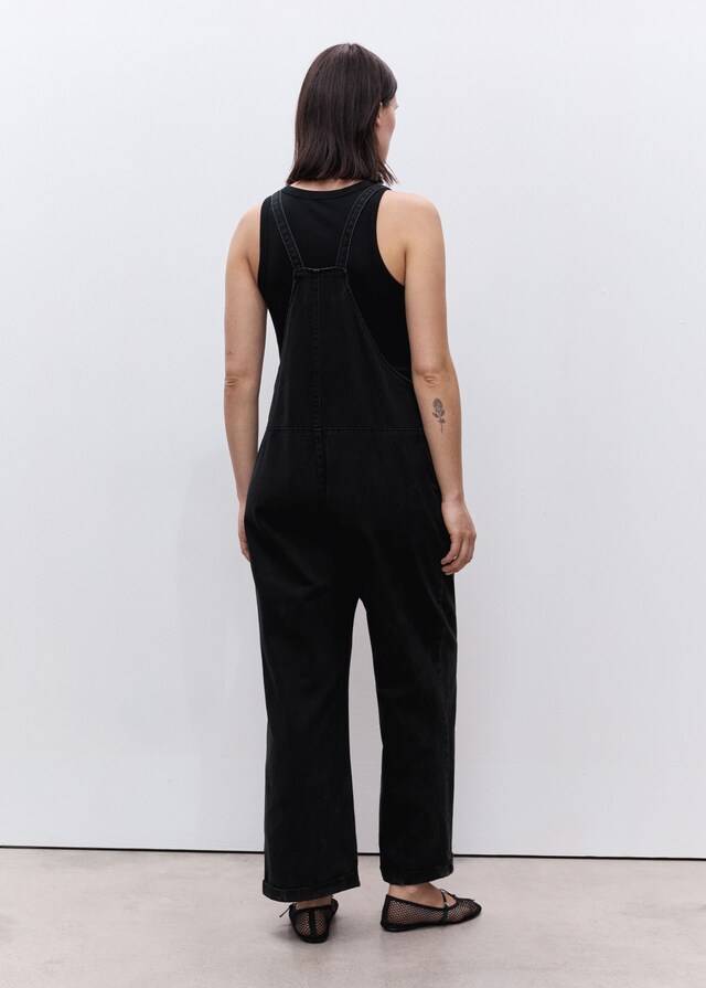 Mango Umstands-Latzhose aus Jeans Begrenzte Freigabe