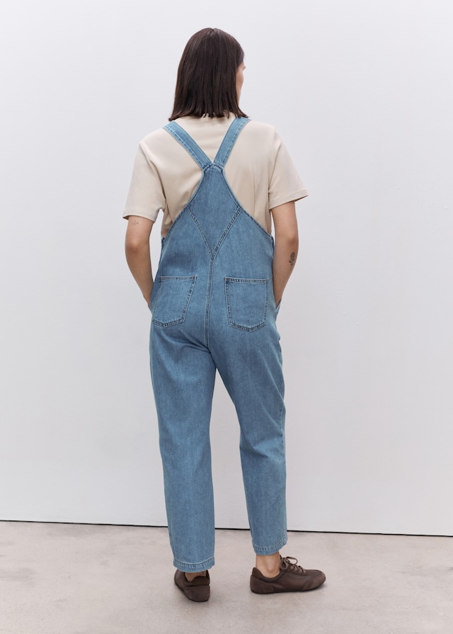 Mango Umstands-Latzhose aus Jeans Letzte 3 Tage