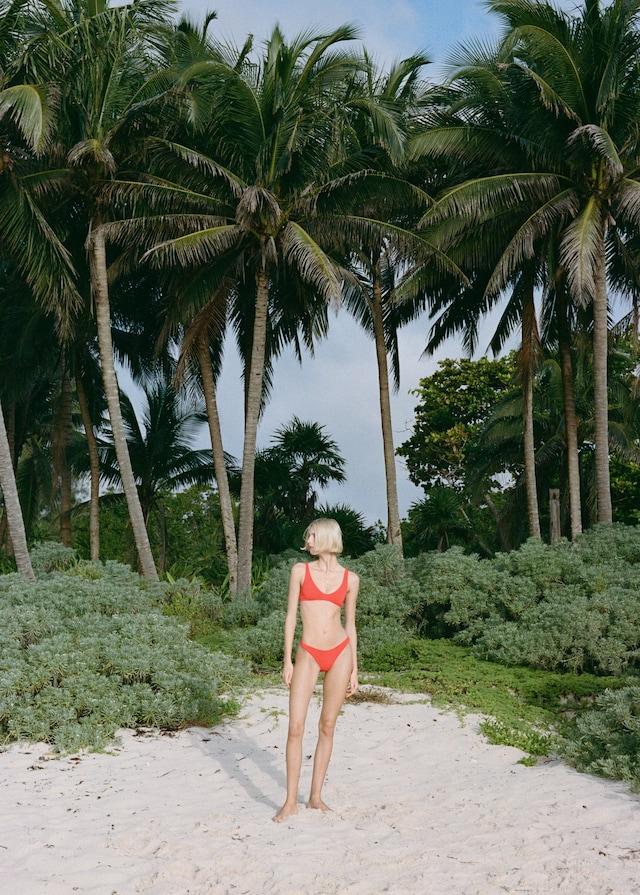 Mango Texturiertes Bikini-Top Neueste Stile