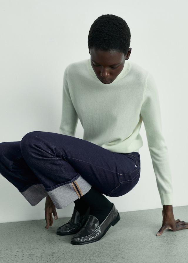 Mango Rinse-Wash-Jeans mit Umschlag Bis zu 60% Rabatt