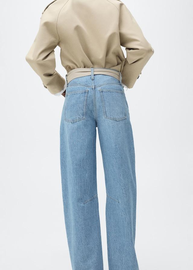 Mango Balloon-Jeans mit hoher Bundhöhe Bis zu 65% Rabatt