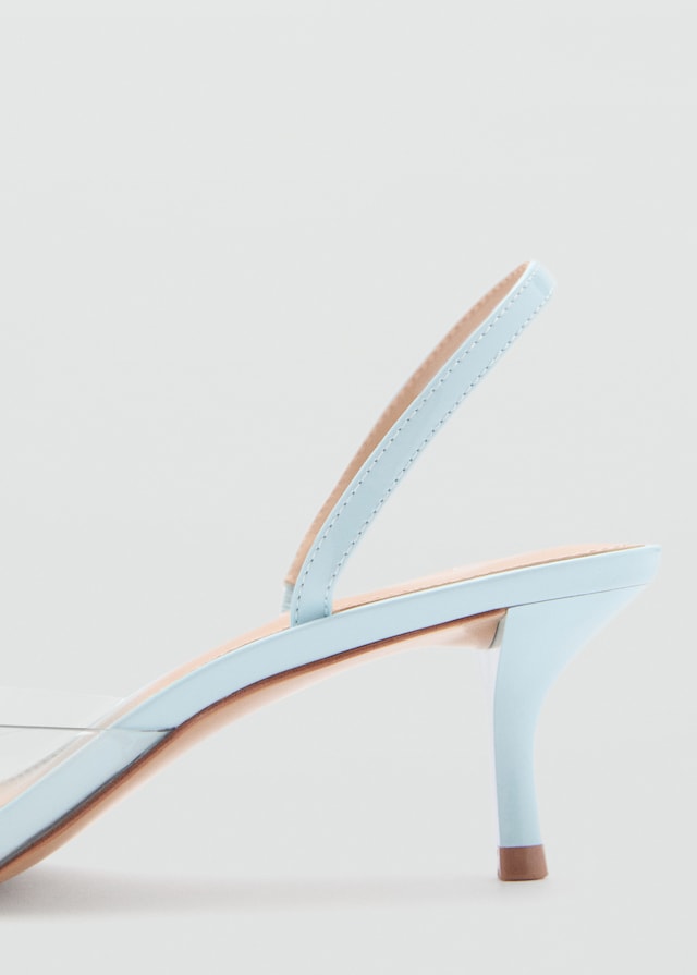 Mango Pumps mit Vinyl-Einsatz Online