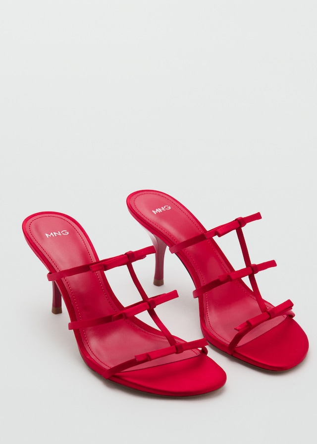 Mango Riemchen-Sandalette mit Schleifendetail Hotsell