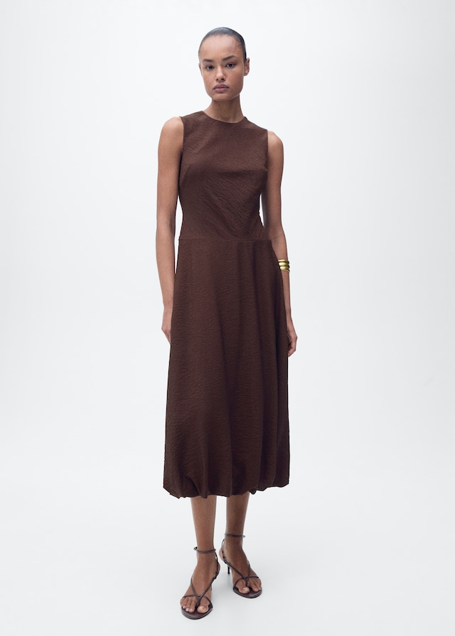 Mango Kleid terra Kostenloser Versand