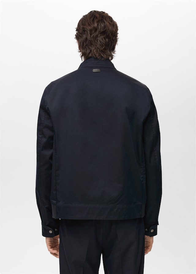 Mango Wasserabweisende Baumwolljacke Neuheiten