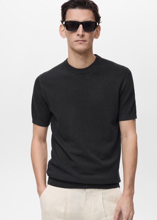 Mango Feinstrickshirt aus Baumwolle Bis zu 65% Rabatt