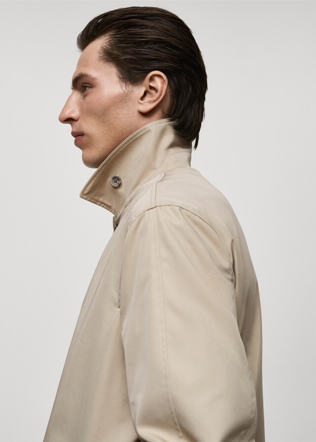 Mango Klassischer wasserabweisender Trenchcoat Discount Store für neue Produkte