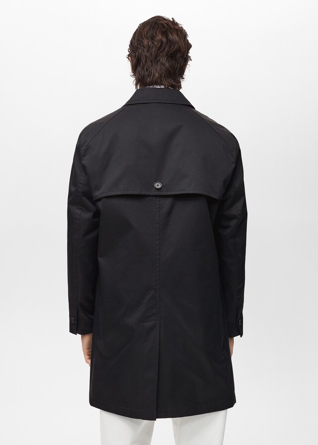 Mango Wasserabweisender Trenchcoat aus Baumwolle Riesige Rabatte