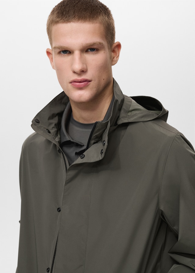Mango Wasserdichter Parka mit COOLMAX®-Technologie Clearance-Verkauf