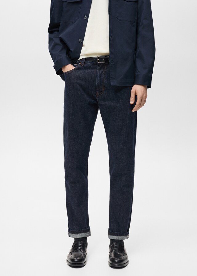 Mango Tapered-Fit-Selvedge-Jeans