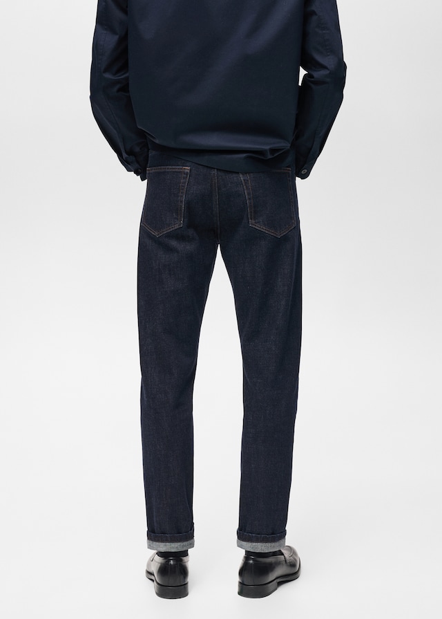 Mango Tapered-Fit-Selvedge-Jeans zollfrei