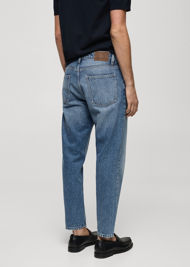 Mango Jeans cropped tapered fit Auslauf