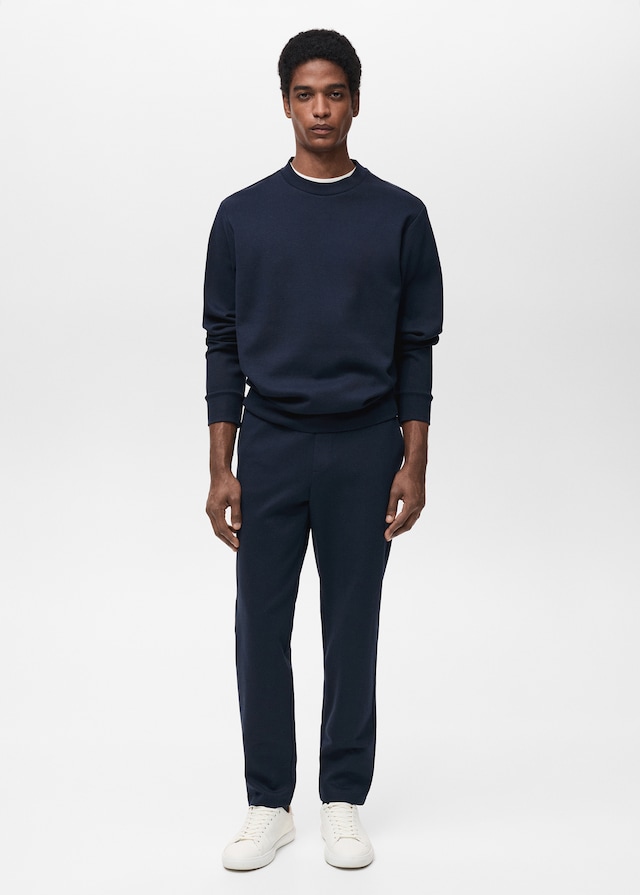 Mango Regular-Fit-Sweatshirt aus Baumwolle Verkauf