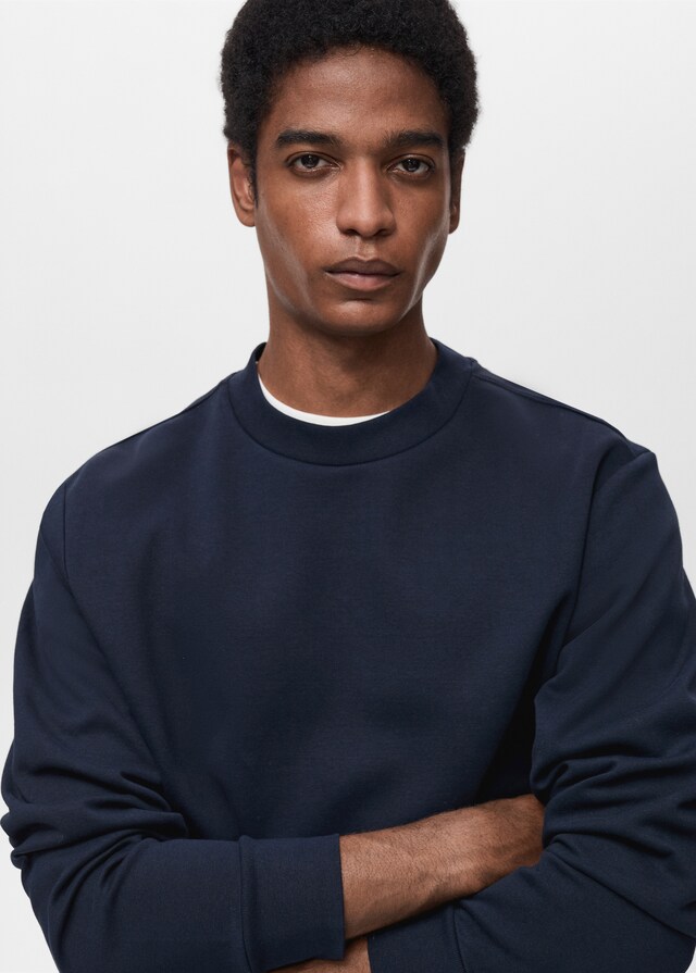 Mango Regular-Fit-Sweatshirt aus Baumwolle Verkauf