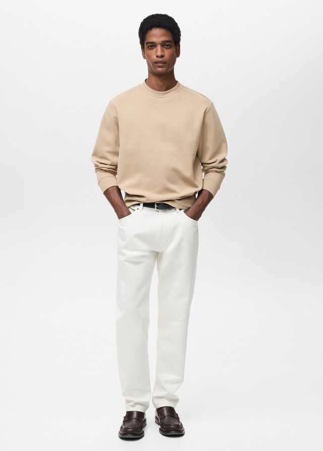 Mango Regular-Fit-Sweatshirt aus Baumwolle Angebote