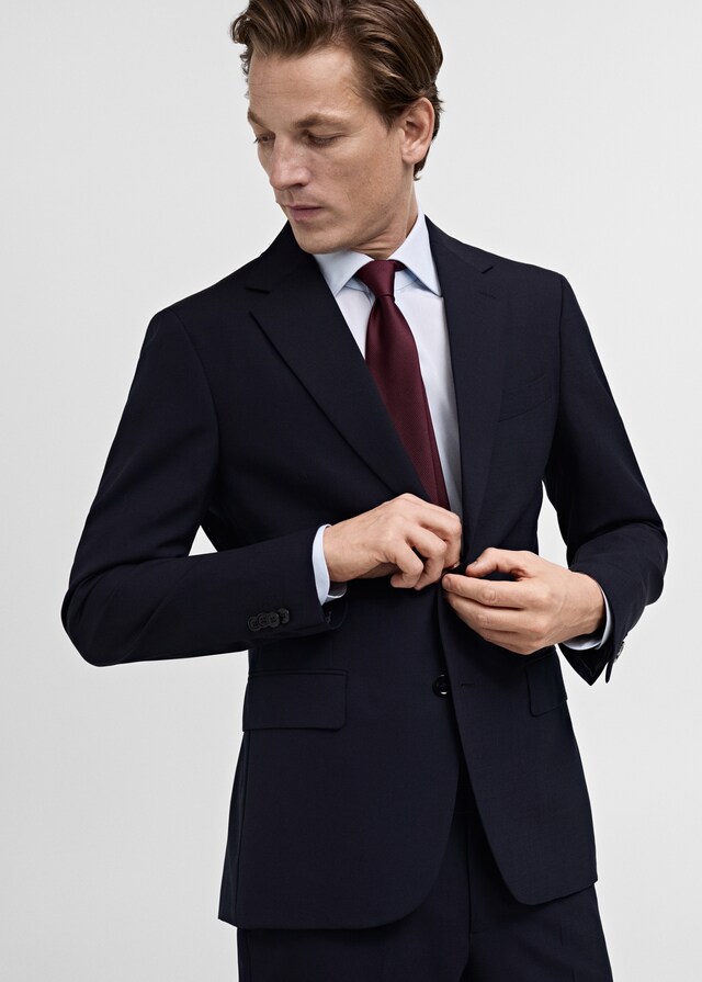 Mango Sakko Turin aus 100 % Wolle