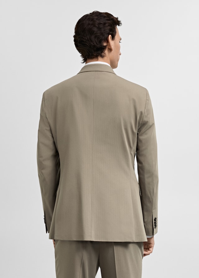 Mango Zweireihiges Slim-Fit-Sakko Mónaco Sonderangebot