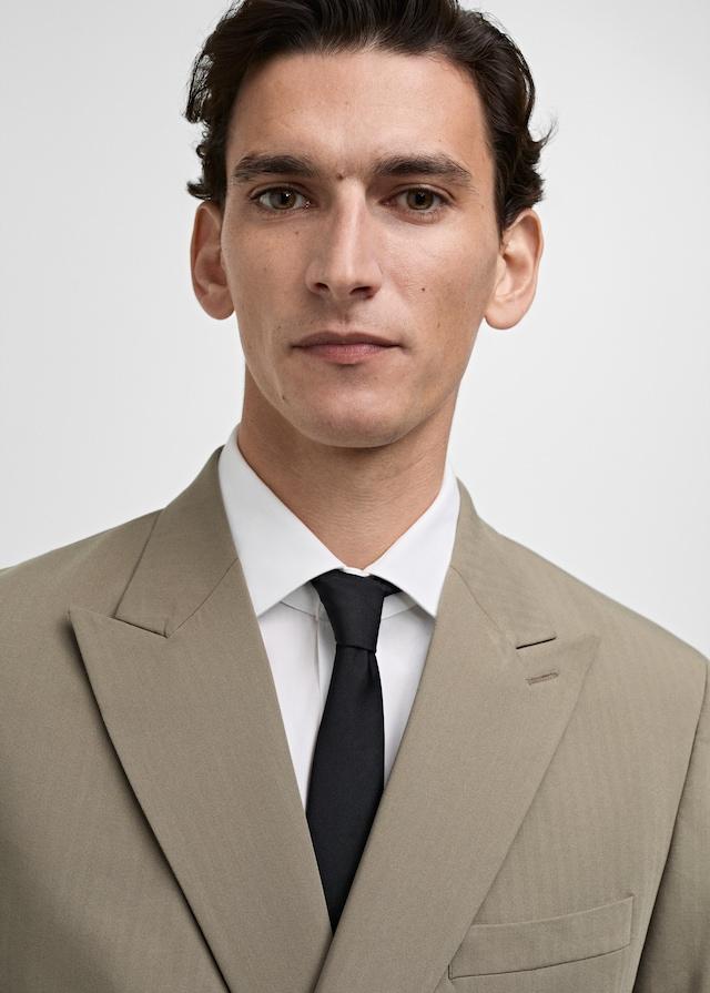 Mango Zweireihiges Slim-Fit-Sakko Mónaco Sonderangebot