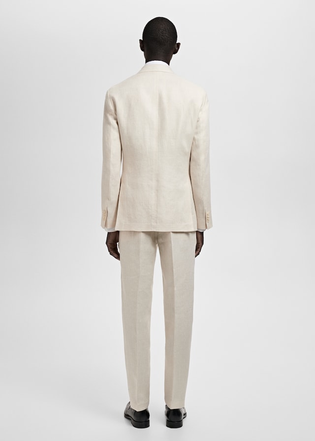 Mango Slim-Fit-Sakko Amalfi aus 100 % Leinen Rabatt