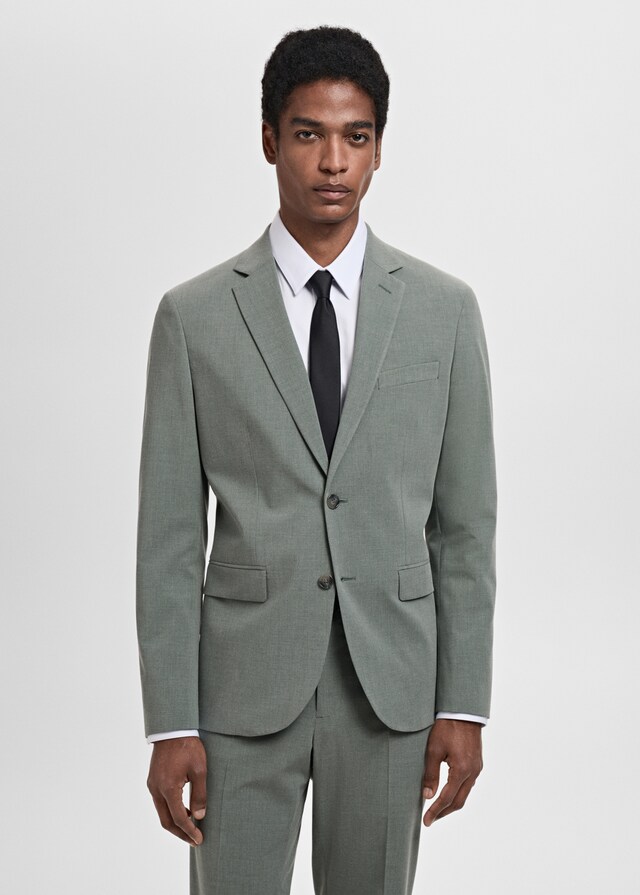 Mango Super Slim Fit-Anzugsakko aus Stretchgewebe Günstig kaufen