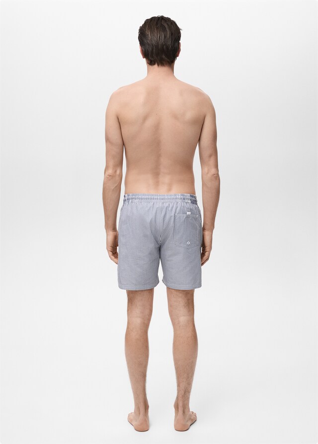 Mango Badeshorts mit Seersucker-Effekt Exklusivangebot