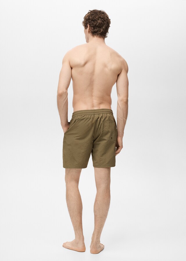 Mango Basic-Badeshorts mit Kordelzug Cyber Monday