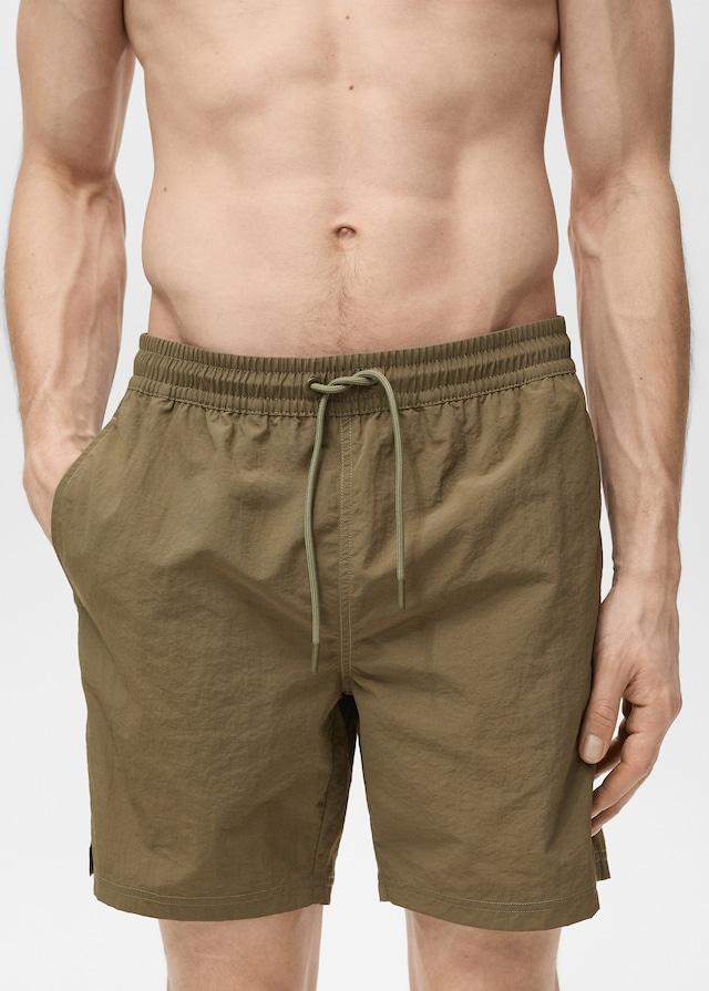 Mango Basic-Badeshorts mit Kordelzug Cyber Monday