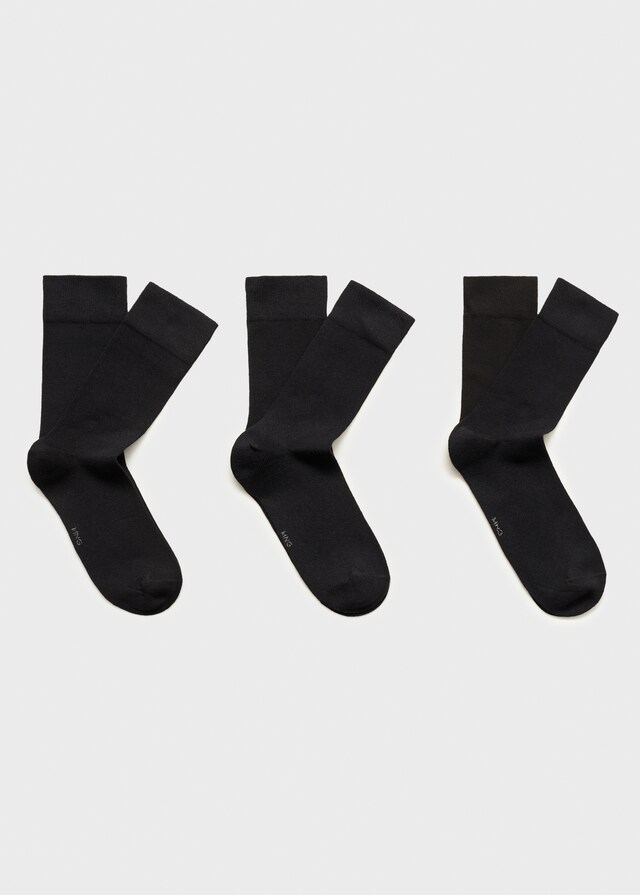 Mango 3-er Pack Baumwollsocken
