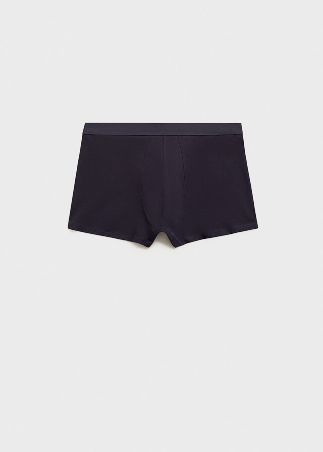 Mango 3er-Pack Blaue Boxershorts aus Baumwolle Valentinstagsangebot