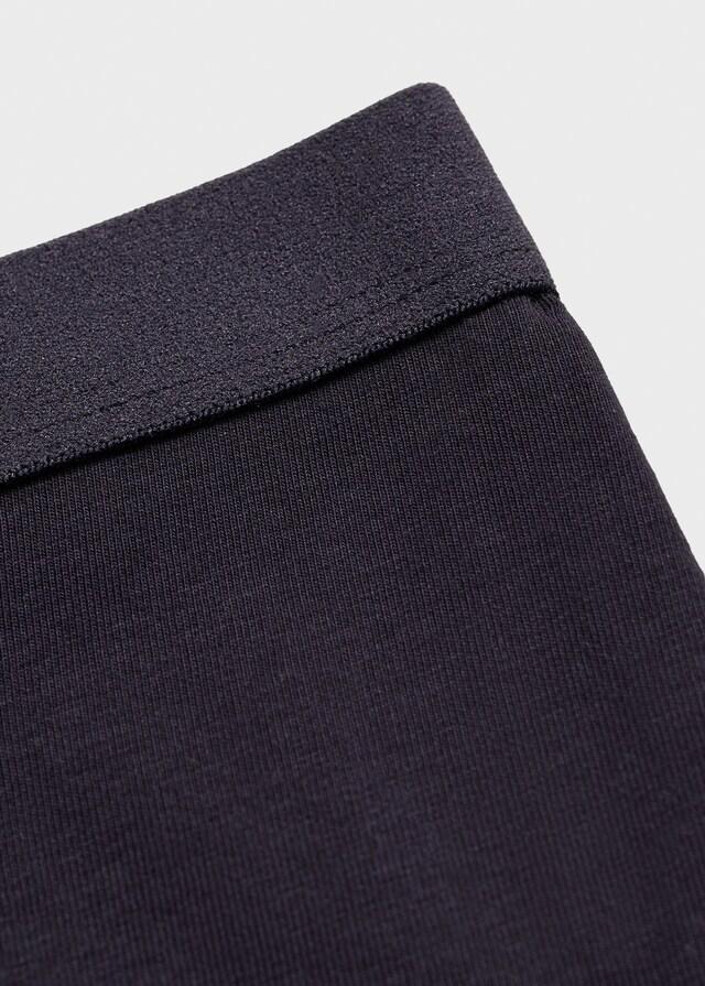 Mango 3er-Pack Blaue Boxershorts aus Baumwolle Valentinstagsangebot