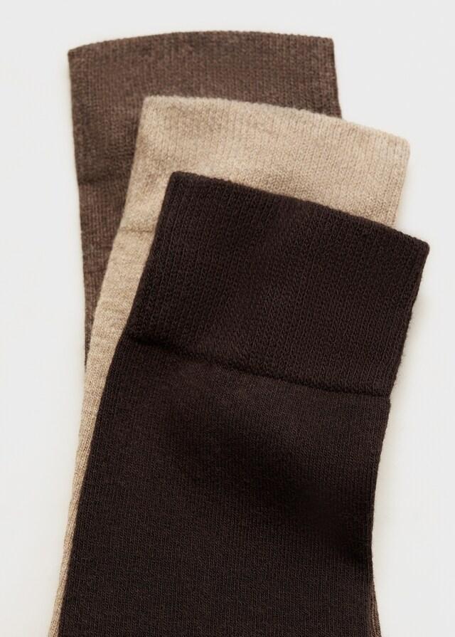 Mango 3-er Pack Baumwollsocken Lagerräumung