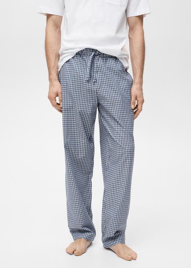 Mango Pack kombinierter Pyjama aus 100 % Baumwolle mit Karomuster Zeitlich begrenztes Angebot