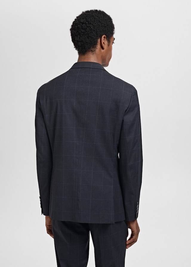Mango Super Slim Fit-Anzugsakko aus Stretchgewebe Tiefpreis