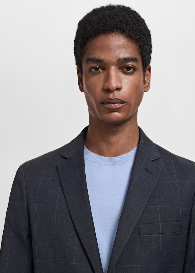 Mango Super Slim Fit-Anzugsakko aus Stretchgewebe Tiefpreis