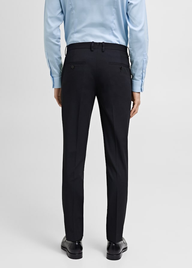 Mango Super Slim Fit-Anzughose aus Stretchstoff Neueste Stile