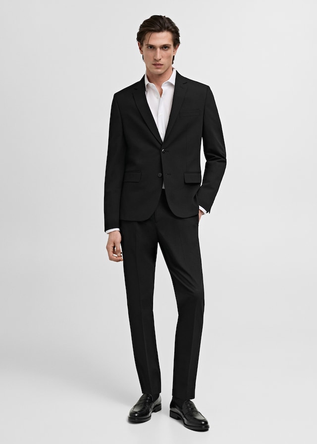 Mango Super Slim Fit-Anzughose aus Stretchstoff Letzte 2 Tage