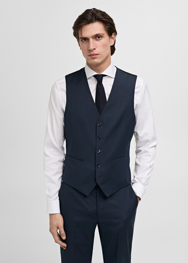 Mango Slim Fit Anzugweste