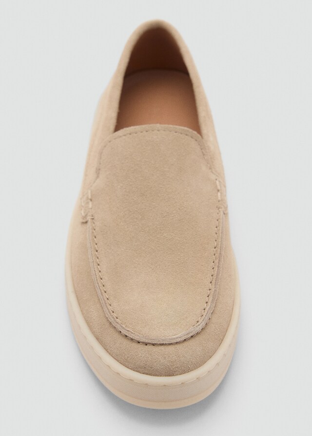 Mango Schuh aus Rauleder Im Verkauf
