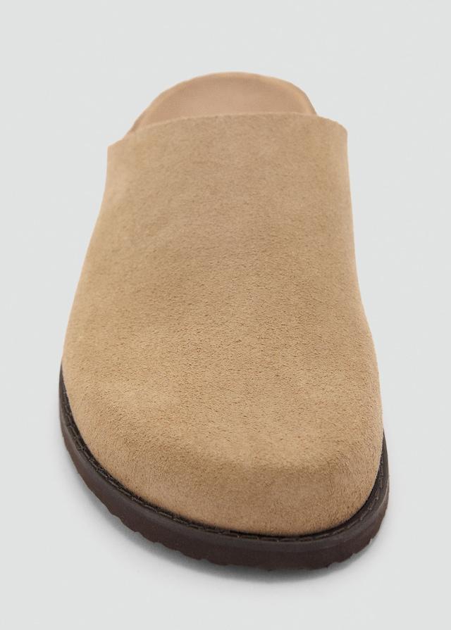 Mango Clogs aus Rauleder 2025