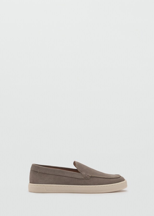 Mango Schuh aus Rauleder Outlet