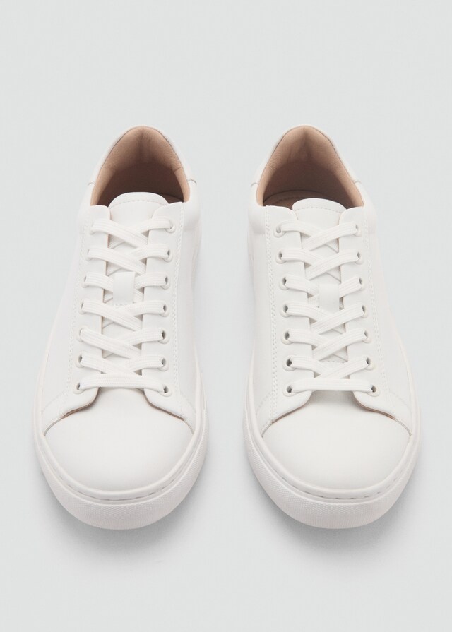 Mango Geschnürte Sneakers mit Einsätzen Auslauf