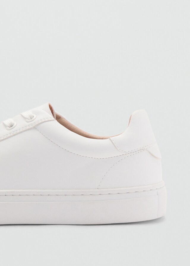 Mango Geschnürte Sneakers mit Einsätzen Auslauf