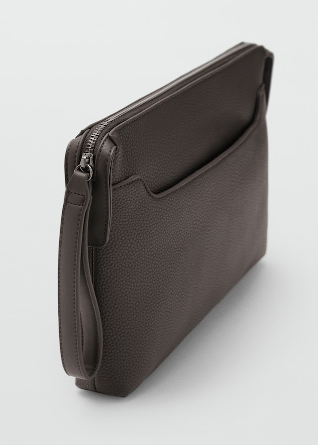 Mango Genarbte Envelope Bag Günstiger Verkauf