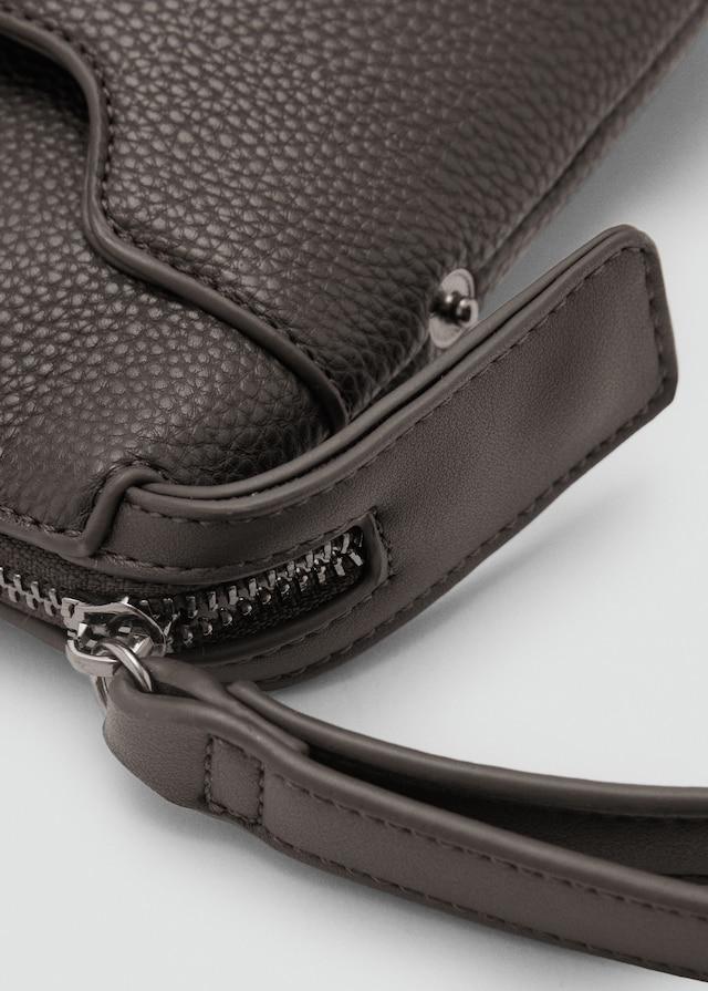 Mango Genarbte Envelope Bag Günstiger Verkauf