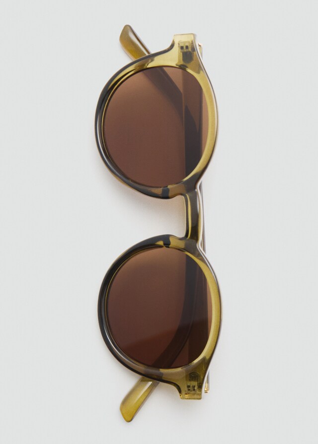 Mango Sonnenbrille mit rundem Gestell Osterangebot