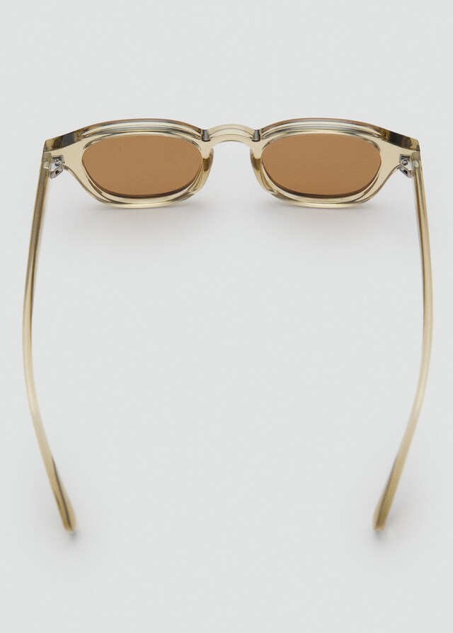 Mango Sonnenbrille mit halbtransparentem Gestell Muttertagsangebot