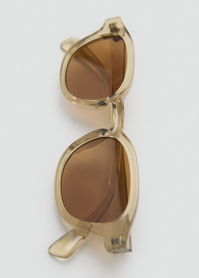 Mango Sonnenbrille mit halbtransparentem Gestell Muttertagsangebot