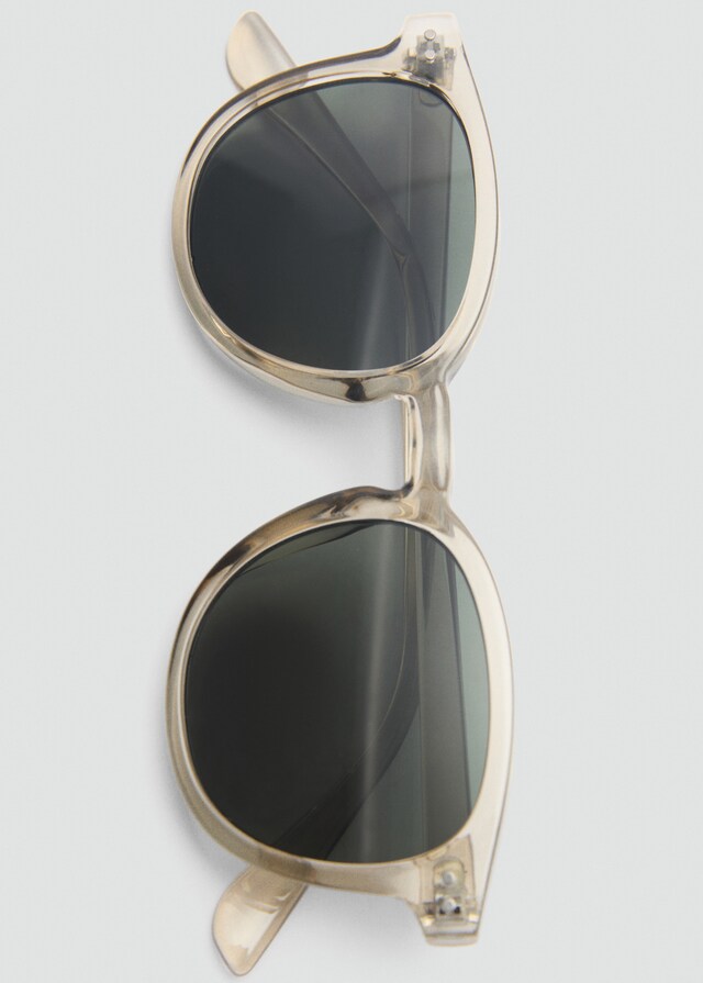 Mango Sonnenbrille mit rundem Gestell Vatertagsangebot